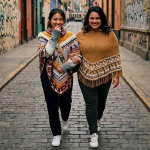 PONCHOS DE ALPACA (ALPACA PONCHOS)